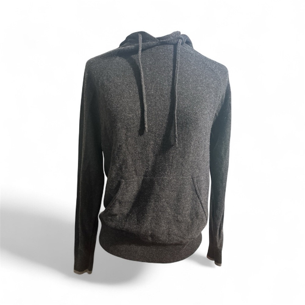 Faherty Dark Gray Hoodie for Men